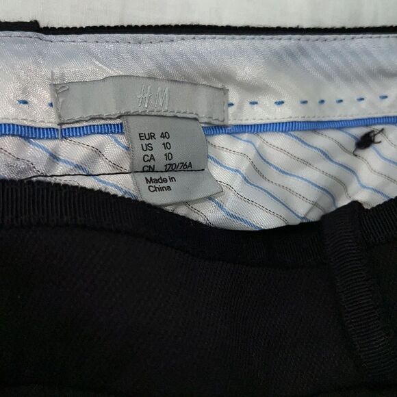 NWOT Women’s Black Slacks Pants Size 10 - Picture 2 of 5